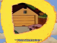 Tired Season 8 GIF by The Simpsons