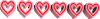 I Love You Hearts Sticker by AnimatedText