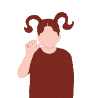 Sign Language Braun Sticker by talkinghands