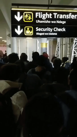British Woman Shares Video of 'Lockdown' at Nairobi Airport During Staff Strike