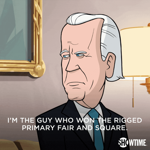 Joe Biden GIF by Our Cartoon President
