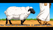 8-Bit Sheep GIF