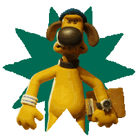 Angry Shaun The Sheep Sticker by Aardman Animations