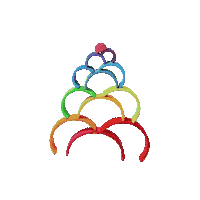 Regenboog Sticker by reigerenderaaf