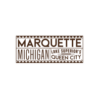 lehtodesign queen up michigan marquette Sticker