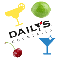 Happy Hour Drinking Sticker by Dailys_Cocktails