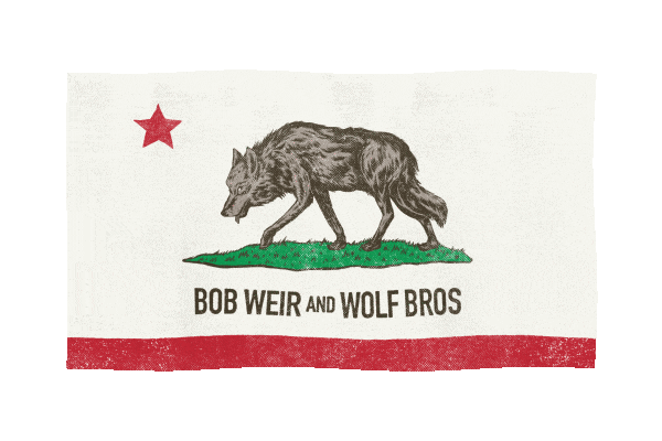 Grateful Dead California Sticker by Bob Weir