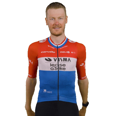 Tour De France Celebration Sticker by Team Visma | Lease a Bike