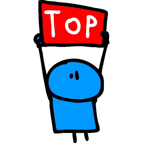 Number One Top Sticker