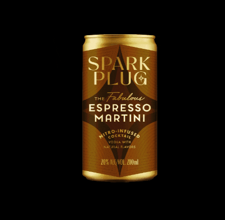 DrinkSparkPlug giphygifmaker espressomartini sparkplug GIF