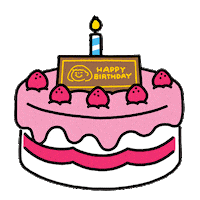 Happy Birthday Love Sticker by Plastic Thing