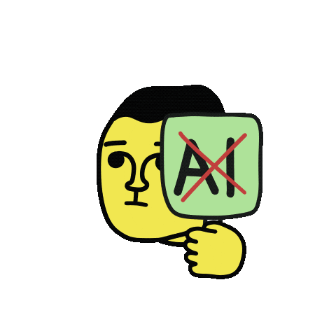 Artificial Intelligence Art Sticker
