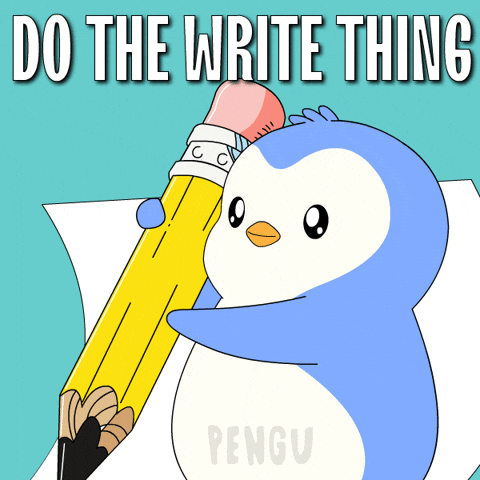 Do The Right Thing School GIF by Pudgy Penguins