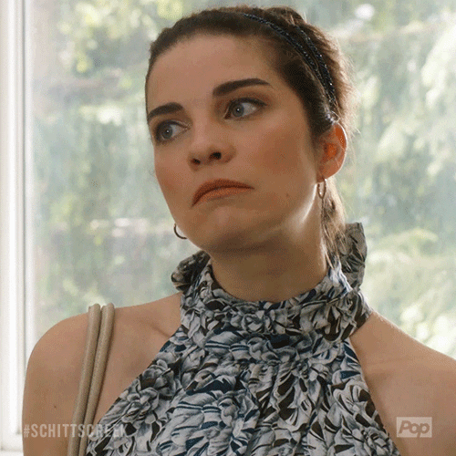 annie murphy alexis GIF by Schitt's Creek