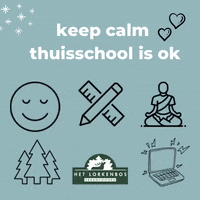 Lockdown Keep Calm GIF by Vakantieoord Het Lorkenbos