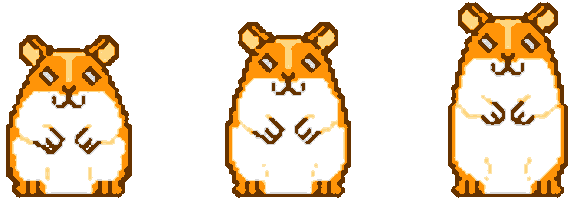 hamster STICKER