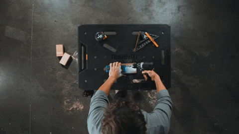 TOUGHBUILT giphygifmaker work busy tools GIF