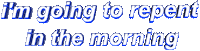 morning repent Sticker by AnimatedText