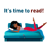 Reading Sticker by Magniflex