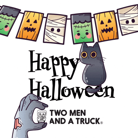 Trick Or Treat Love GIF by TWO MEN AND A TRUCK®