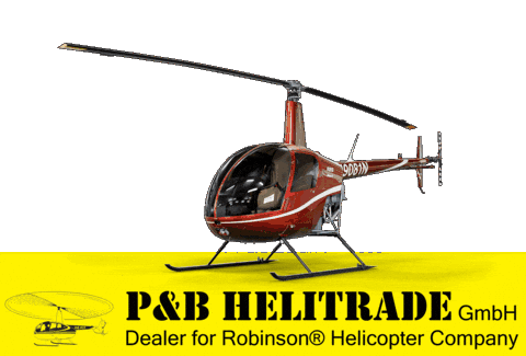 Helicopter Robinson Sticker by Helitrade