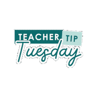 Tiptuesday Sticker by thepositiveteachercompany