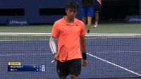 Wu Wipes His Sweat