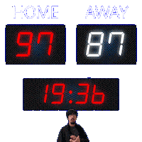 87 Away Sticker