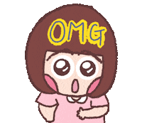 debbiehokwan omg ohmygod 驚訝 好鈞 Sticker