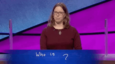 jeopardy giphyupload jeopardy contestants giphyjepcon GIF