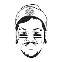 Hot Sauce Face Sticker by Tubby Tom