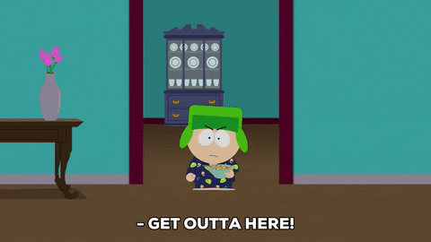 angry kyle broflovski GIF by South Park 