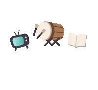 Ngabuburit Beduk Sticker by Dekoruma.com