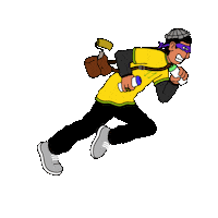 Football Running Sticker by NJoe