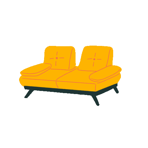 Furniture Couch Sticker