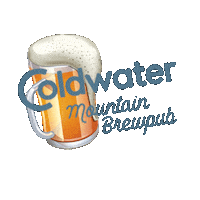 drinkcoldwater beer alabama drink beer coldwater Sticker