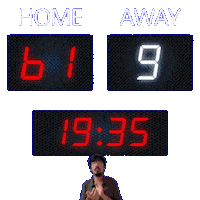 9 Away Sticker