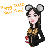 Celebrate New Year Sticker by Rychal de Carne
