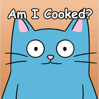 Looking Back Blue Cat GIF