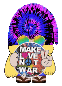 Hippie Gnome Sticker