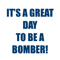 Bombers Cortaca Sticker by Ithaca College