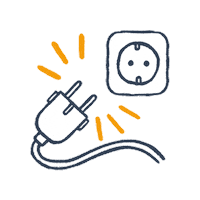 Energy Strom Sticker by PLAN3T