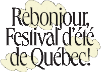 Feq Sticker by Festival d'été de Québec