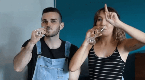 Friends Drink GIF by Much