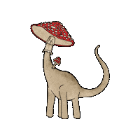 dinoflower kawaii doodle dinosaur dino Sticker