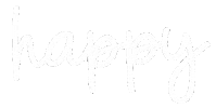 Happy Sticker