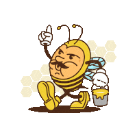 MisterTater honey las vegas tater mister tater Sticker