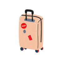 Maplr travel canada trip plane Sticker