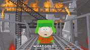 scared kyle broflovski GIF by South Park 