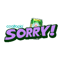 capkakitigaid sorry lemon lime maaf Sticker